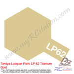 Tamiya Lacquer Paint LP-62 Titanium Gold [82162]