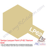 Tamiya Lacquer Paint LP-62 Titanium Gold [82162]