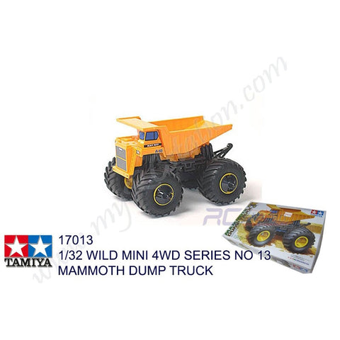 Tamiya #17013 - 1/32 Wild Mini 4WD Series No.13 Mammoth Dump Truck [17013]