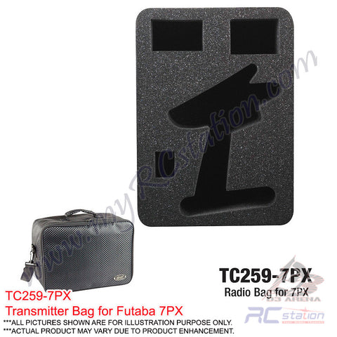 Team C TC259-7PX Transmitter Bag for Futaba 7PX