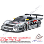 Tamiya TT01E Type-E #47437 - 1/10 R/C 1997 Mercedes-Benz CLK-GTR (TT-01 Type-E) [47437]