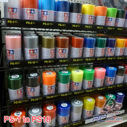 Tamiya Color - For Polycarbonate PS1 to PS18 > PS2 PS3 PS4 PS5 PS6 PS7 PS8 PS9 PS10 PS11 PS12 PS13 PS14 PS15 PS16 PS17