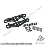 3Racing #TT01-20 - Front Camber Suspension Arm Set For TT01