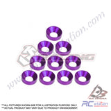3Racing #3RAC-WC4/PU - Aluminium M4 Countersink Washer (10 Pcs)