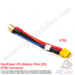 RC LiPo Battery Wire for HardCase LiPo Battery with Balance Lead, T-Plug, Deans Connector, Tamiya Connector, XT60 Connector