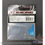 3Racing #3RAC-WC4/LB - Aluminium M4 Countersink Washer (10 Pcs)