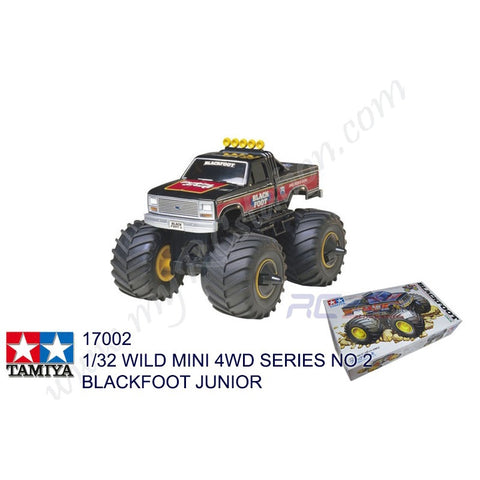 Tamiya #17002 - 1/32 Wild Mini 4WD Series No.2 Blackfoot Junior [17002]