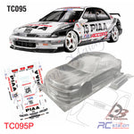 TeamC Racing 1/10 Clear Body Shell TC095 Honda Accord (Width 190mm, WheelBase 258mm)