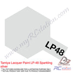 Tamiya Lacquer Paint LP-48 Sparkling silver [82148]