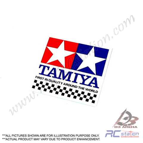 Tamiya #66001 - Tamiya Sticker (S) 61mmx58mm [66001]