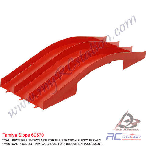 Tamiya Track Mini 4WD Series Japan Cup Jr. Circuit Slope Section (Red) 69570
