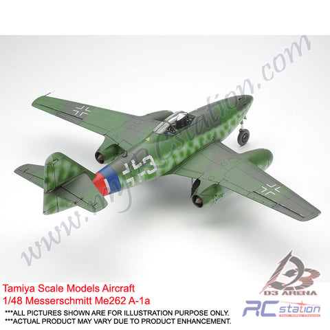 Tamiya 300061087 1:48 WWII Duitse messensmitt Me262 A 1A Tamiya 300061087 1:48 WWII Duitse messensmitt Me262 A 1A
