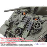 Tamiya Scale Models Tank #35190 - 1/35 U.S. Medium Tank M4 Sherman (Early Production) [35190]