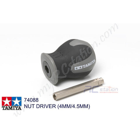 Tamiya Tools #74088 - Nut Driver (4mm/4.5mm) [74088]