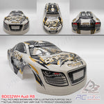 PVC 1/10 Body Shell - Audi R8 W:190 WB:260 - BD032