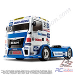 Tamiya TT01E #58632 - Tamiya 1/14 R/C Team Hahn Racing MAN TGS (TT-01 Type-E) [58632]