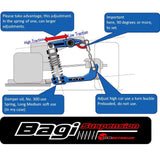 DS Racing #DS-BAGI-SUS-BU - BAGI SUSPENSION SET-BLUE