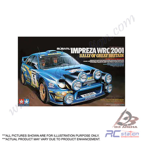 Tamiya Model #24250 - Tamiya Subaru Impreza WRC 2001 Great Britain [24250]