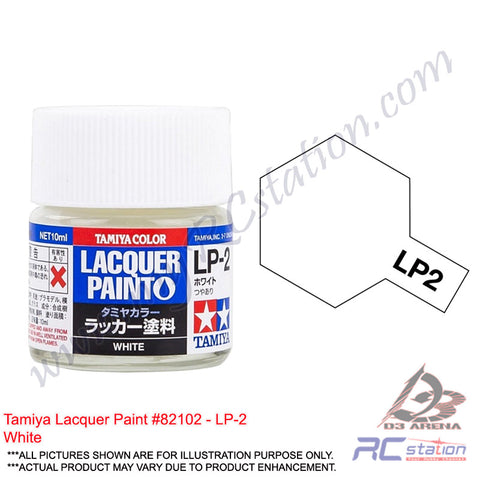 Tamiya Lacquer Paint LP-2 White [82102]