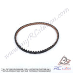 3Racing #SAK-D333 - Low Friction Rear Belt 183 (Bando) For D3 #SAK-D333