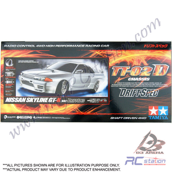 Tamiya TT02D #58605 - 1/10 Nismo R34 GT-R Z-Tune (TT-02D) Drift