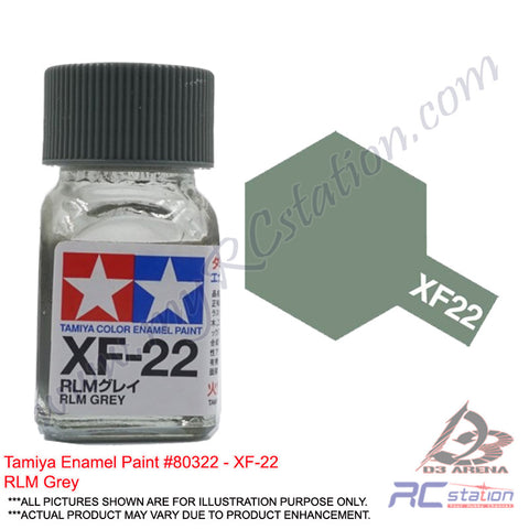 Tamiya Enamel XF-22 RLM Grey Paint (Flat)