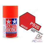Tamiya #86020 - Color PS-20 Fluorescent Red #86020