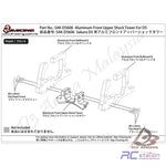 SAK-D5606 - ALUMINUM FRONT UPPER SHOCK TOWER FOR D5