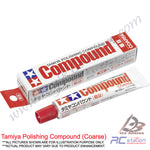 Tamiya Finishing Materials #87068 87069 87070 - Tamiya Polishing Compound (Coarse, Fine, Finish) [87068 87069 87070]
