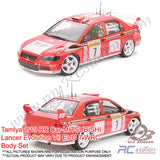 Tamiya Clear Body Shell #50927 - Tamiya 1/10 RC Car MITSUBISHI Lancer Evolution VII EVO 7 WRC Body Set [50927]