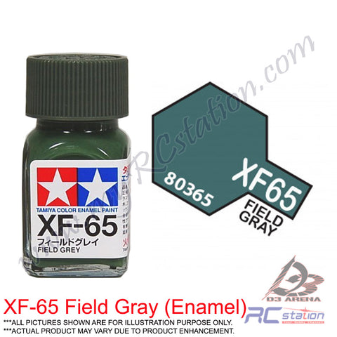 Tamiya Enamel XF-65 Field Grey Paint (Flat)