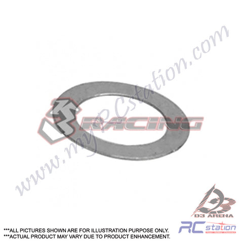 3Racing #3RAC-SW04 - Stainless Steel 4mm Shim Spacer #3RAC-SW04