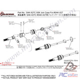 3Racing #SAK-X27C - Ssk Join Case For Sak-x27 #SAK-X27C