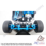 Yeah Racing Aluminum Adjustable Rear Upper Arm Set For Tamiya TT02 [TT02-004BU]