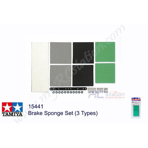 Tamiya #15441 - Brake Sponge Set (3 Types)[15441]