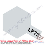 Tamiya Lacquer Paint LP-72 Mica Silver [82172]