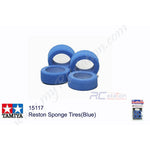 Tamiya #15117 - Reston Sponge Tires(Blue)[15117]