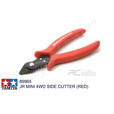 Tamiya Tools #89965 JR MINI 4WD SIDE CUTTER (RED)
