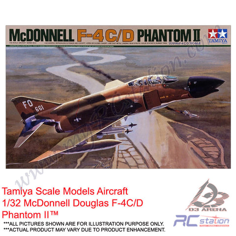 Tamiya Scale Models Aircraft #60305 - 1/32 McDonnell Douglas F-4C/D Phantom II™ [60305]