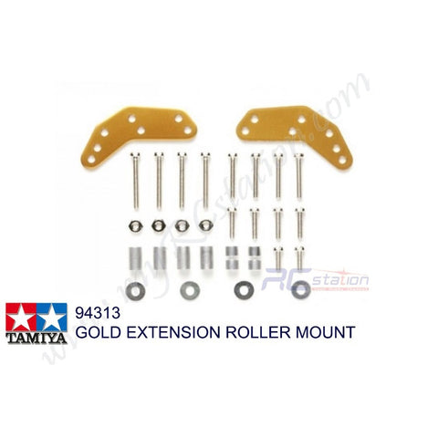 Tamiya #94313 - Gold Extension Roller Mount [94313]