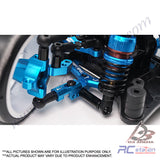 Yeah Racing Aluminum Front Knuckle for TATT-S03 (Tamiya TT02 RWD) Blue [TATT-013BU]