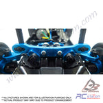 Yeah Racing Aluminum Adjustable Front Upper Arm Set For Tamiya TT02 [TT02-003BU]