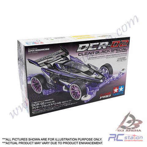 Tamiya #95604 - DCR-02 Clear Black Special (MA-Chassis) [95604]