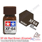 Tamiya Enamel XF-64 Red Brown Paint (Flat)