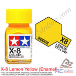 Tamiya Enamel X-8 Lemon Yellow #80008