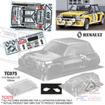 TeamC Racing Clear Body Shell TC075 1/10 Renault 5 GT (Width 190mm, WheelBase 258mm)