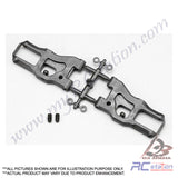 Yokomo BD-008FG - Front Lower Sus. Arms (Graphite graphite) for BD7 / BD5 [BD-008FG]