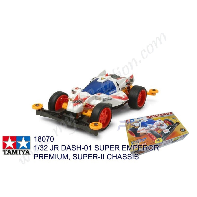 Tamiya 18068 Racing Mini 4WD Thunder Dragon Premium - Châssis VS - 1/32 - Neuf Sous Boîte