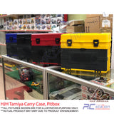 HJH Tamiya Carry Case, Tamiya PitBox, Black, Blue Red Yellow