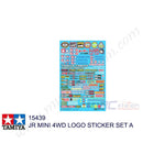 Tamiya #15439 - Mini 4WD Logo Sticker Set A [15439]